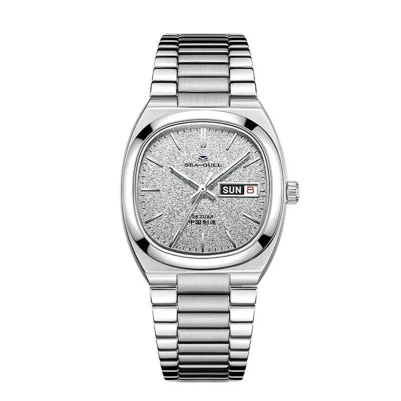 Seagull Men's/Women's Watch 1051C: 36mm 316L Stainless Steel, Sapphire Crystal, Automatic Calendar