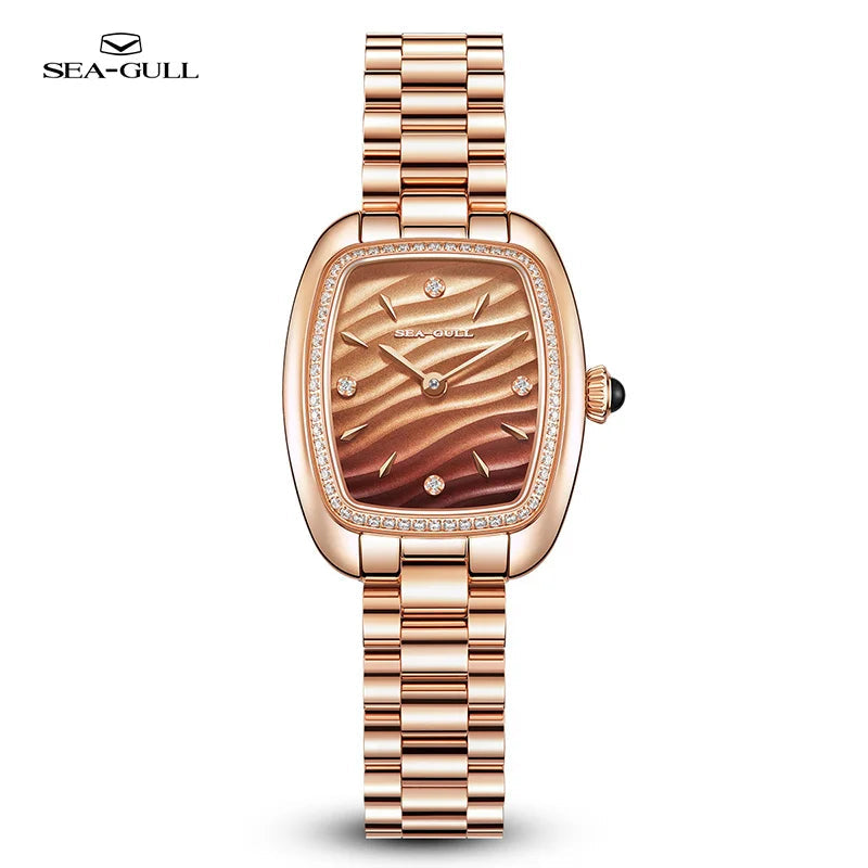 Seagull Women’s Quartz Watch – E1081L Stainless Steel Fashion Watch