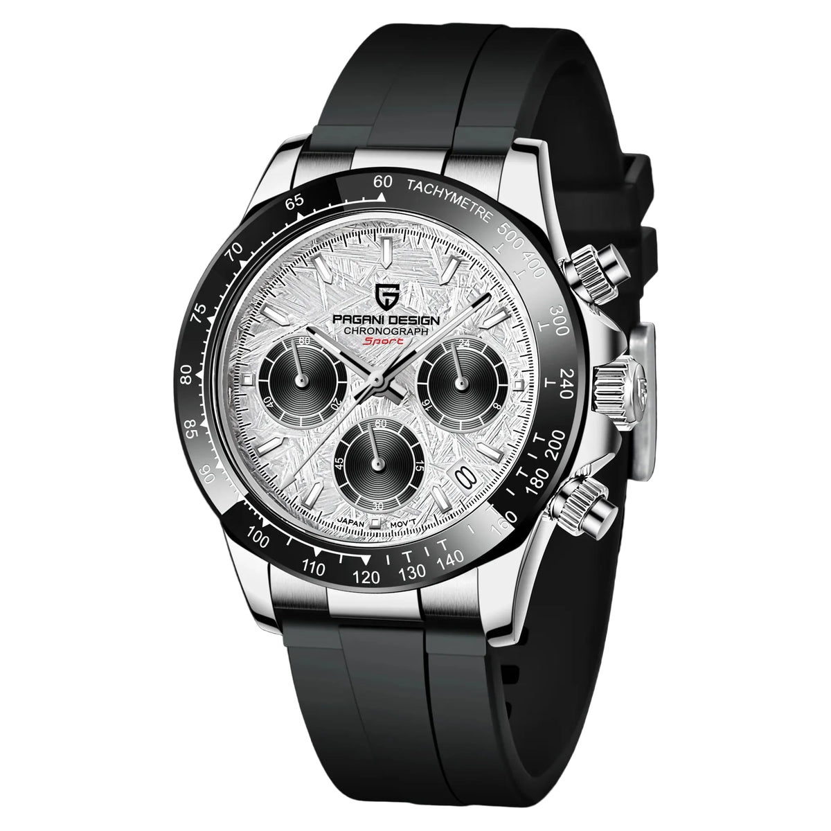 2026 Pagani Design PD-1664 Luxury Chronograph Watch - Japanese VK63 Quartz, Luminous Sapphire Edition