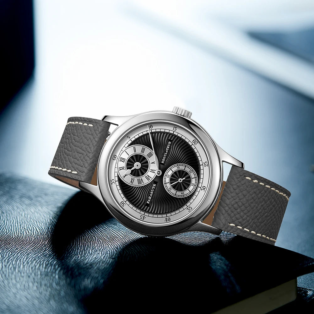 FARASUTE Men's Manual Mechanical Watch – Seagull Movement Sapphire Regulator Waterproof