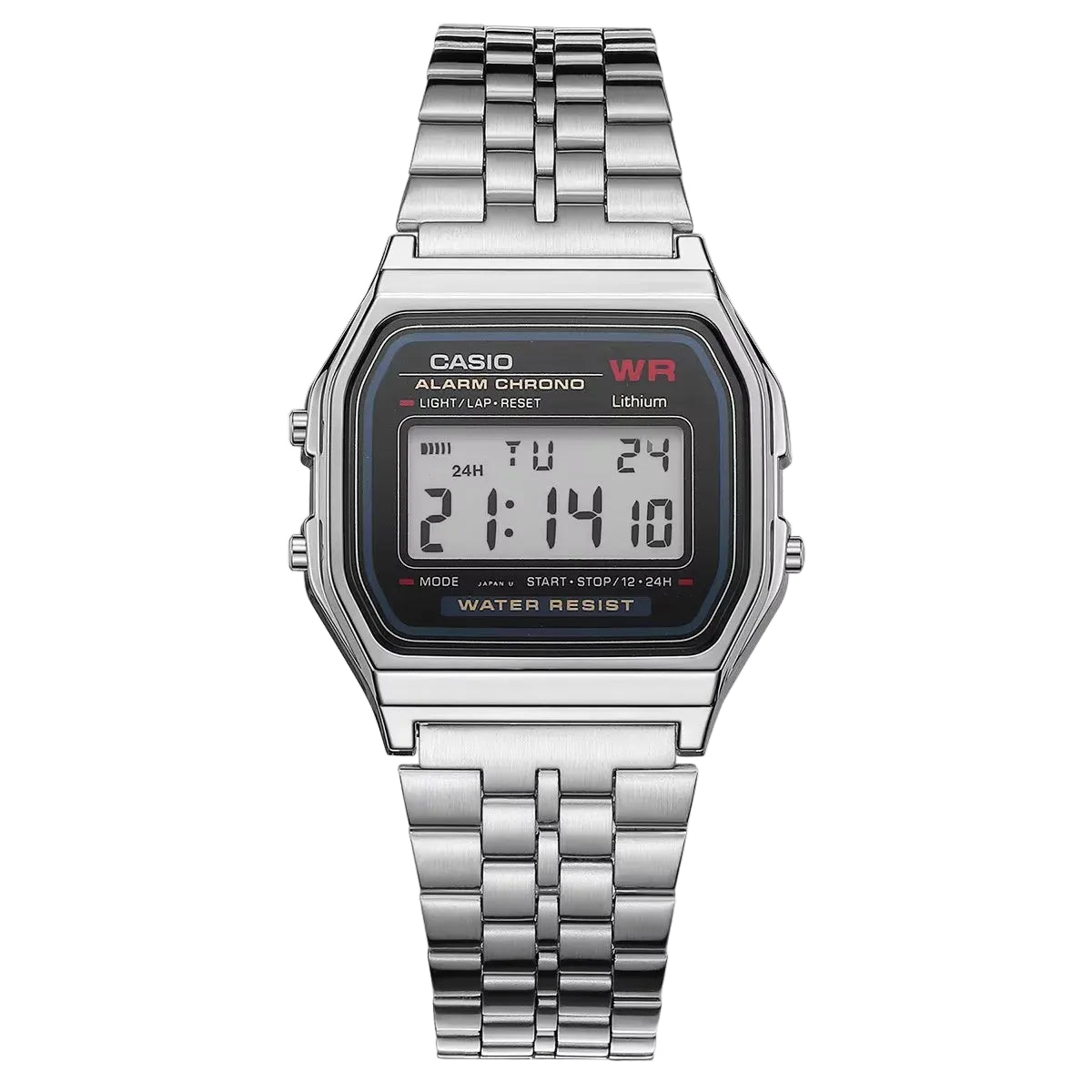 Casio A168WA-1W Men’s Digital Watch