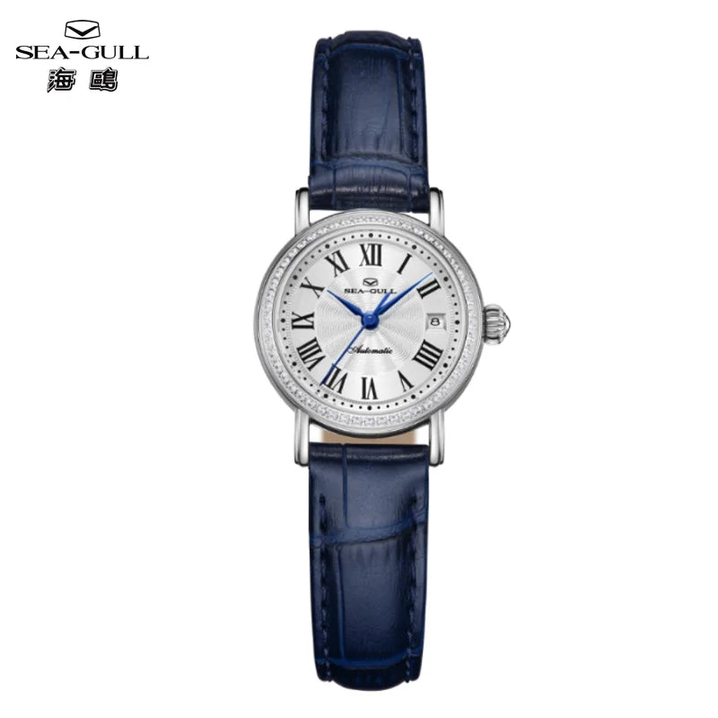 Seagull 1046L Women's Watch – Elegant Textured Dial Water Resistant Dress
