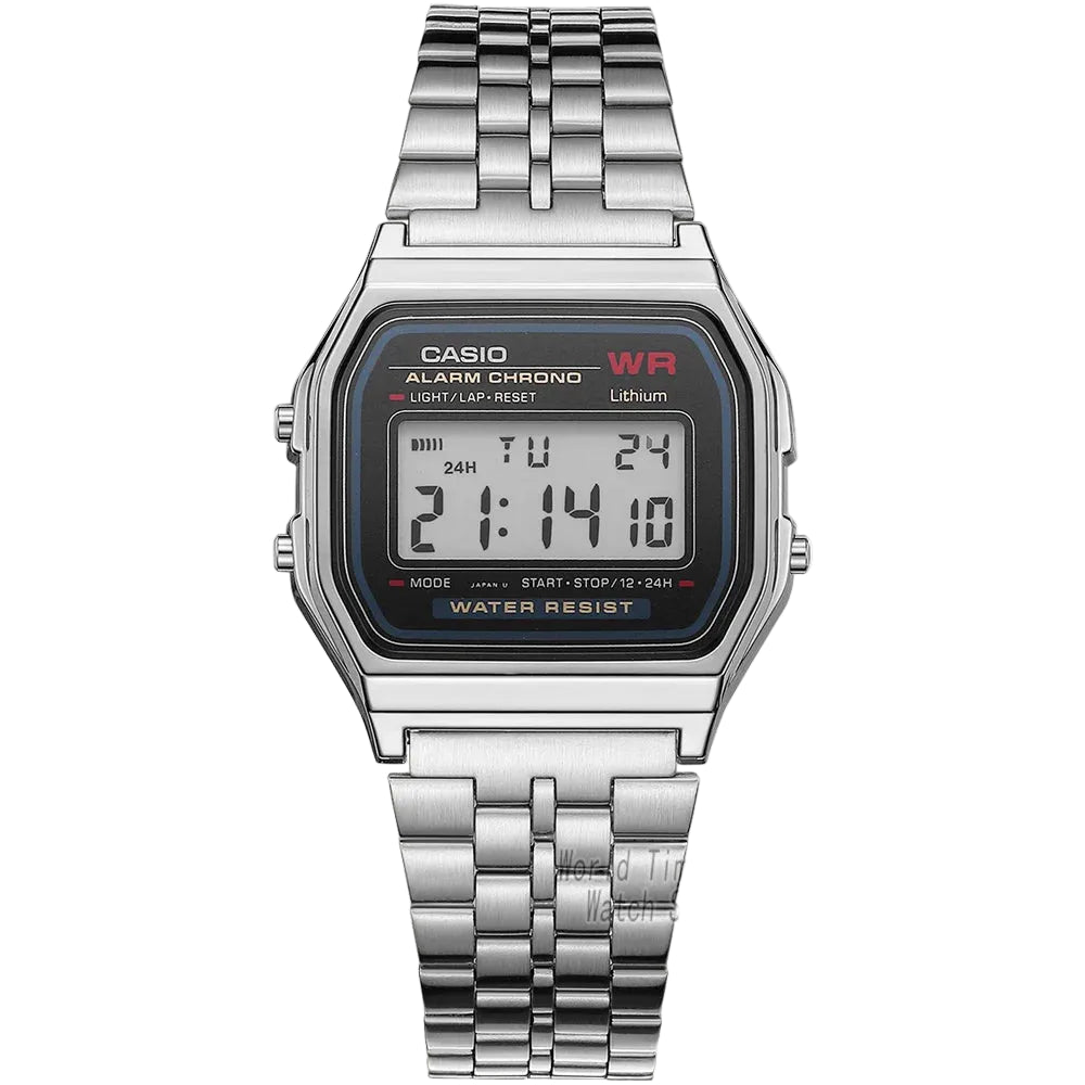 Casio A168WA-1W Men’s Digital Watch