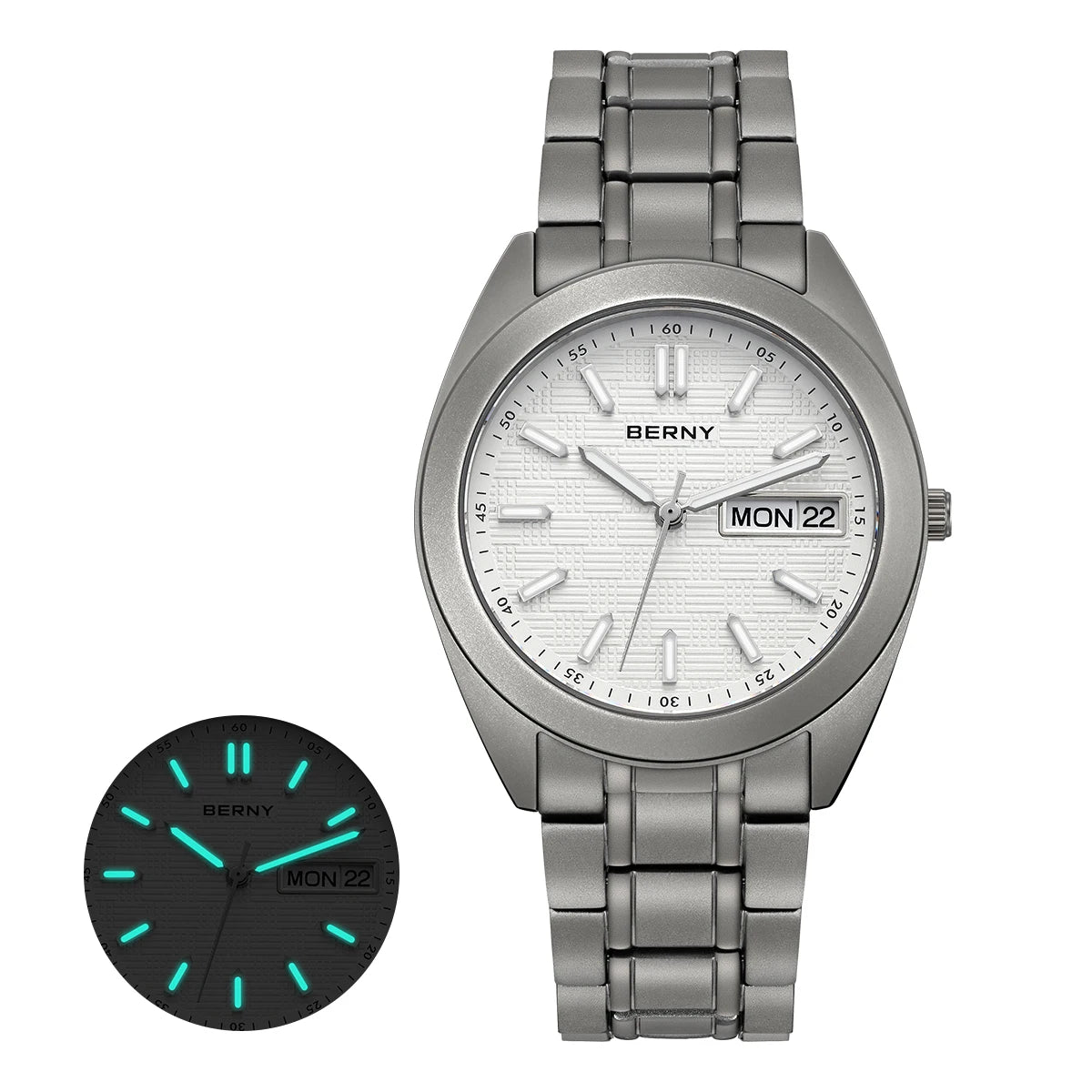 BERNY T2597M Titanium Watch