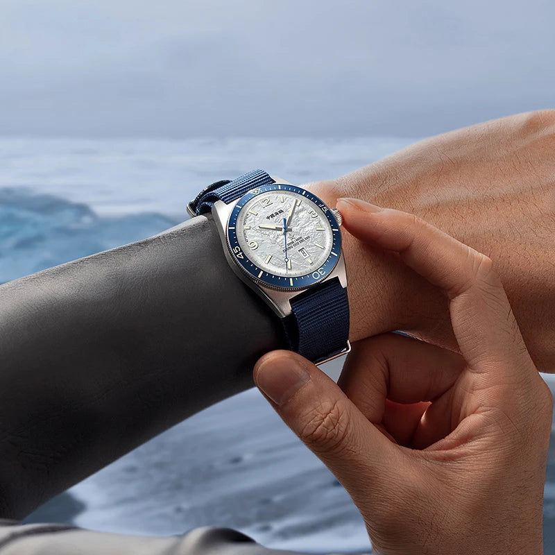 Seagull Men’s Luxury Automatic Watch – Antarctica Expedition, Sapphire, Luminous