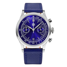 San Martin Men's Chronograph Quartz Watch – 38mm VK64, Sapphire Glass SN0101