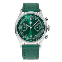 San Martin Men's Chronograph Quartz Watch – 38mm VK64, Sapphire Glass SN0101