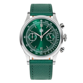 San Martin Men's Chronograph Quartz Watch – 38mm VK64, Sapphire Glass SN0101