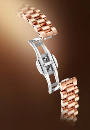 Seagull Women’s Quartz Watch – E1081L Stainless Steel Fashion Watch