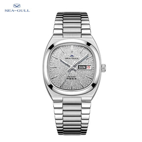 Seagull Men's/Women's Watch 1051C: 36mm 316L Stainless Steel, Sapphire Crystal, Automatic Calendar