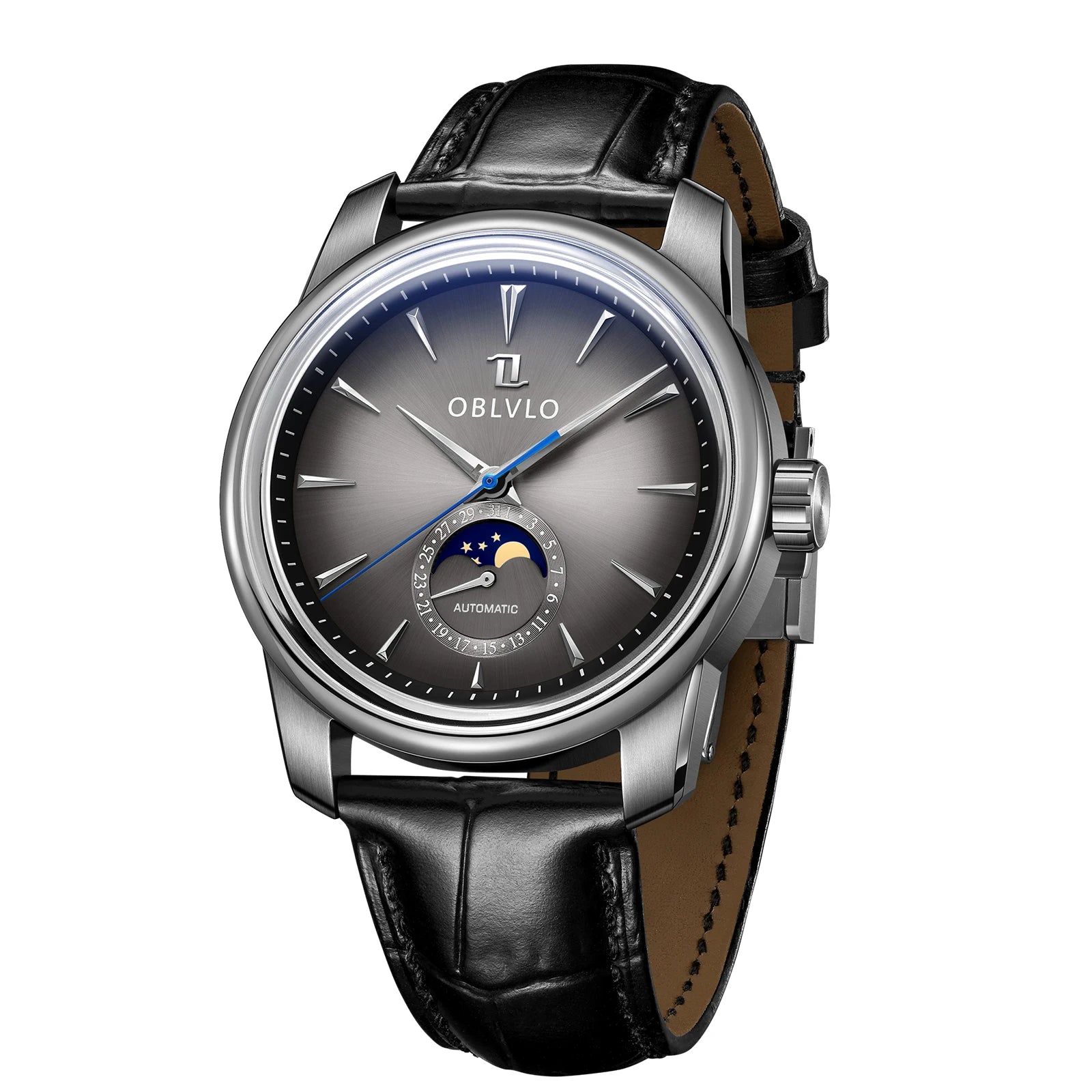 OBLVLO Men’s Automatic Moonphase Watch