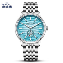 Seagull 6180 Men’s Automatic Watch 39.5mm – Stainless Steel, Sapphire Crystal, Luminous Bracelet