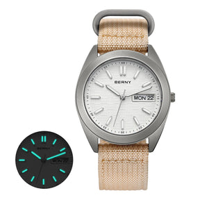 BERNY T2597M Titanium Watch