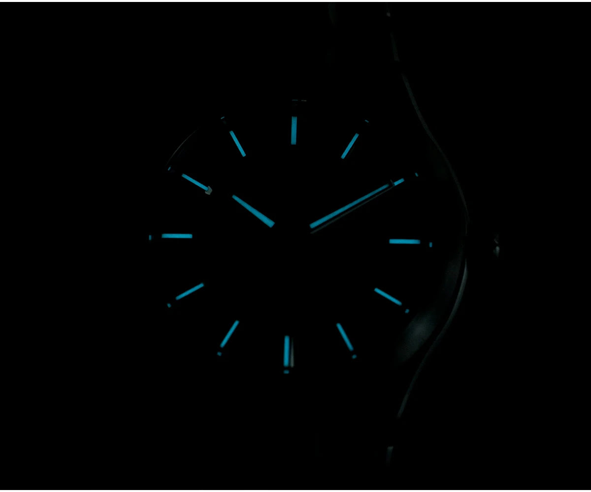 San Martin SN0149 Men’s Sports Watch – Miyota 90S5 Automatic, Spliced Mother‑of‑Pearl Dial