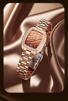 Seagull Women’s Quartz Watch – E1081L Stainless Steel Fashion Watch