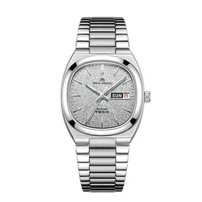 Seagull Men's/Women's Watch 1051C: 36mm 316L Stainless Steel, Sapphire Crystal, Automatic Calendar