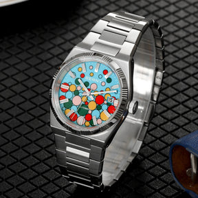 BERNY PT5000 Automatic Men’s Watch – Sapphire, 5ATM, Stainless Steel
