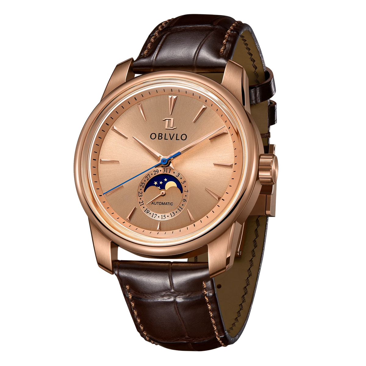 OBLVLO Men’s Automatic Moonphase Watch