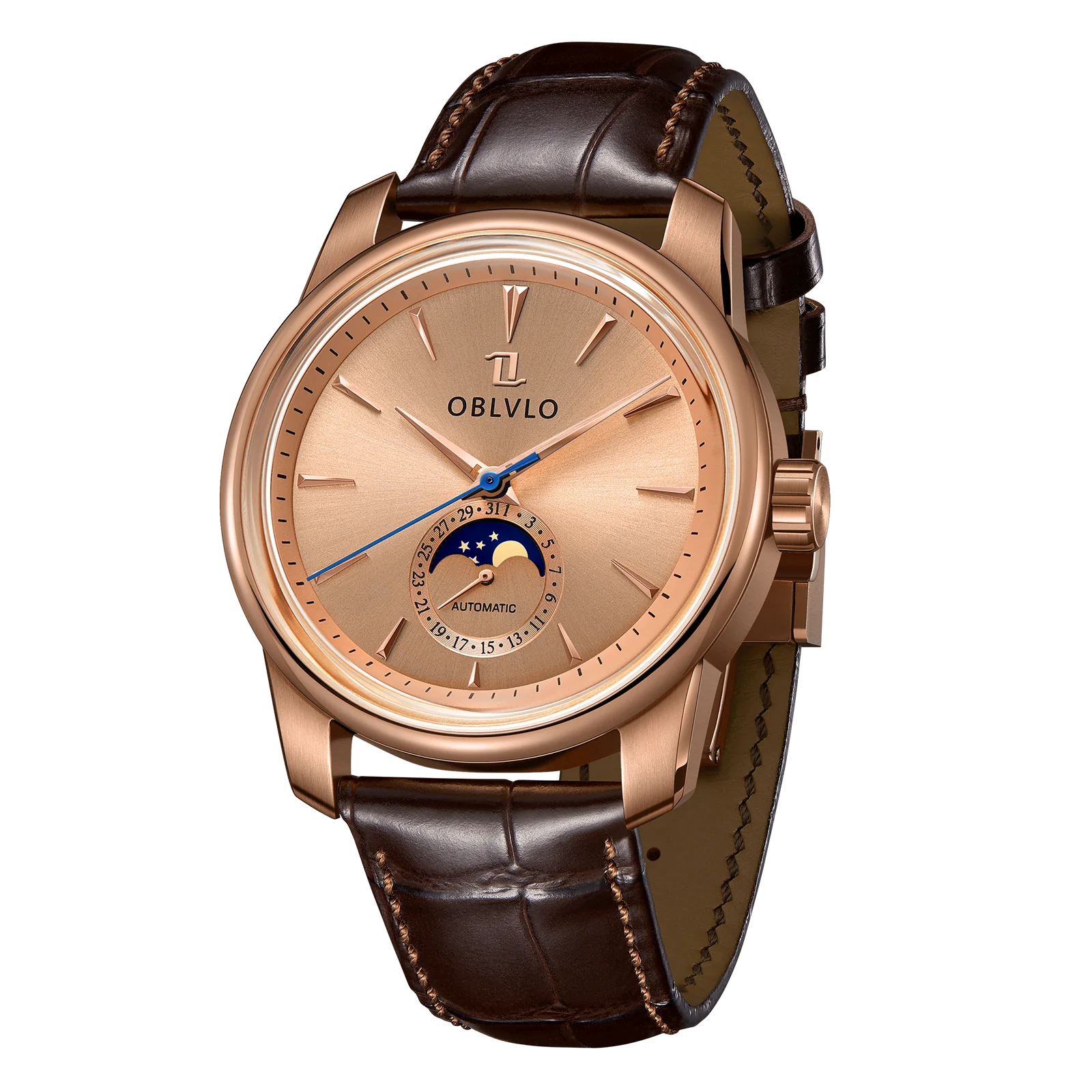 OBLVLO Men’s Automatic Moonphase Watch