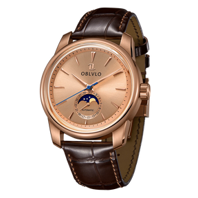 OBLVLO Men’s Automatic Moonphase Watch