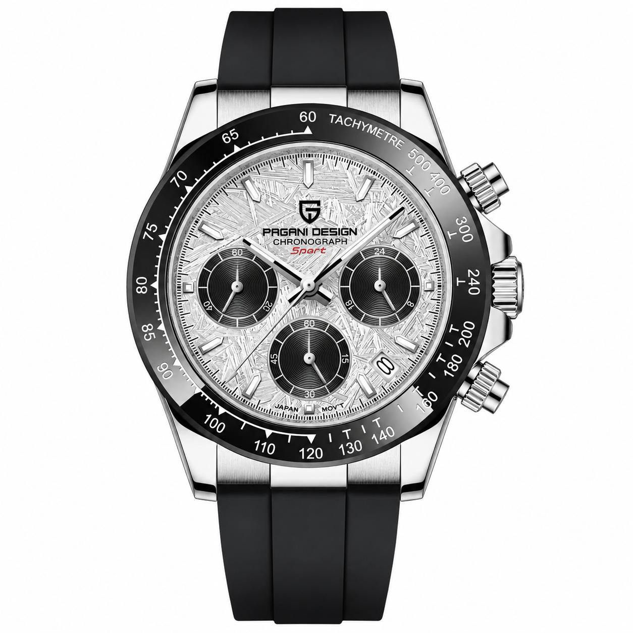 2026 Pagani Design PD-1664 Luxury Chronograph Watch - Japanese VK63 Quartz, Luminous Sapphire Edition