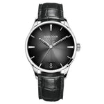 AGELOCER Budapest Men's Automatic Watch – Steel Strap Business Dress with Calendar