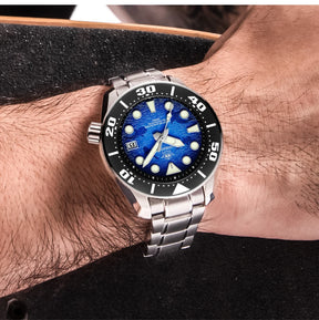 ADDIESDIVE AD2102 Automatic Dive Watch – 200m Water Resistant, BGW9 Super Luminous Men's Watch