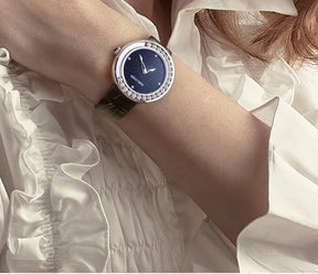 AGELOCER Baikal Diamond Women’s Watch – Luxury Quartz Wristwatch