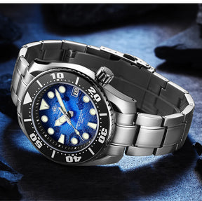 ADDIESDIVE AD2102 Automatic Dive Watch – 200m Water Resistant, BGW9 Super Luminous Men's Watch