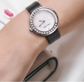 AGELOCER Baikal Diamond Women’s Watch – Luxury Quartz Wristwatch