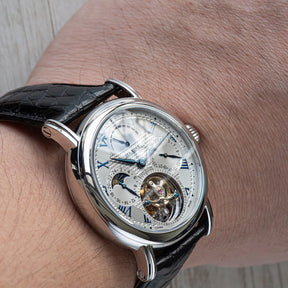 Sugess Seakors Men’s Tourbillon Watch – ST8007 Movement, Skeleton Dial, Moonphase, Sapphire Crystal, 316L Steel
