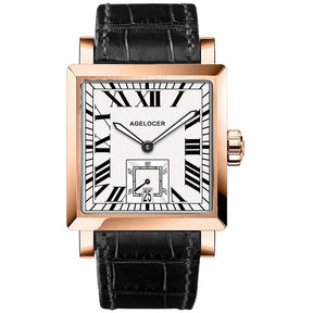 AGELOCER Codex Men's Automatic Watch – Square Luxury Business Dress