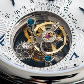 Sugess Seakors Men’s Tourbillon Watch – ST8007 Movement, Skeleton Dial, Moonphase, Sapphire Crystal, 316L Steel