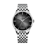 AGELOCER Budapest Men's Automatic Watch – Steel Strap Business Dress with Calendar
