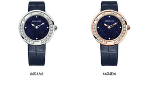 AGELOCER Baikal Diamond Women’s Watch – Luxury Quartz Wristwatch