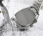 San Martin Men's Chronograph Watch 39.5mm – VK63 Quartz Panda Dial 100M Waterproof Sapphire