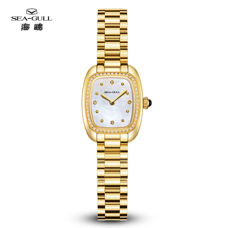 Seagull Women’s Quartz Watch – E1081L Stainless Steel Fashion Watch