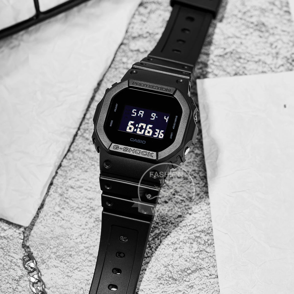 Casio g-shock military style digital watch for men