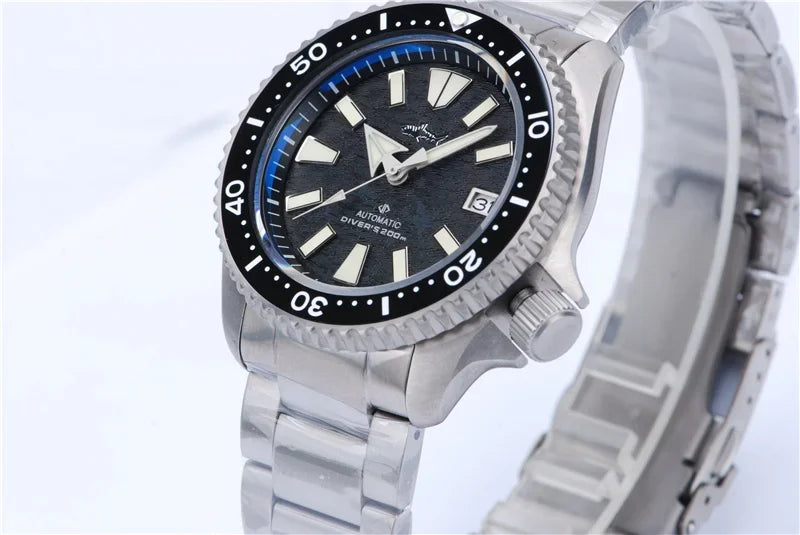 Heimdallr SKX007 Titanium Dive Watch – NH35 Automatic, Sapphire Crystal, 20Bar Water Resistant, C3 Luminous