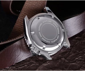 San Martin Men's Abalone Automatic Dive Watch – NH35 Sapphire Crystal  Luxury Mechanical Watch