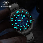 ADDIESDIVE AD2102 Automatic Dive Watch – 200m Water Resistant, BGW9 Super Luminous Men's Watch