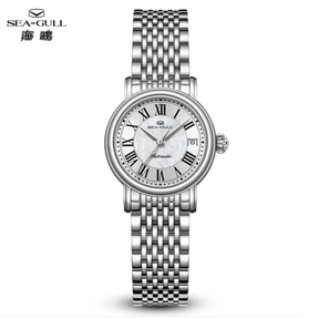 Seagull 1046L Women's Watch – Elegant Textured Dial Water Resistant Dress