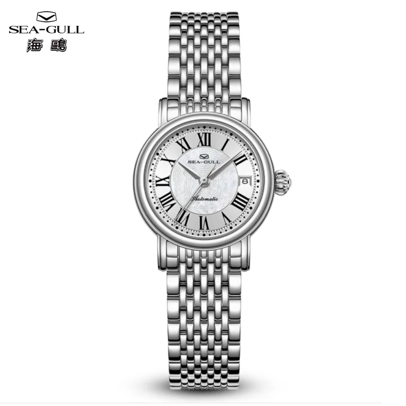 Seagull 1046L Women's Watch – Elegant Textured Dial Water Resistant Dress