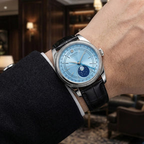 Sugess Men’s Automatic Watch 40mm – ST2108 Movement, Moonphase, Sapphire Crystal