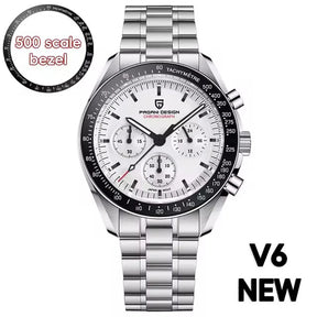 Pagani Design VK63 Moonphase Chronograph Watch – Sapphire, Luminous