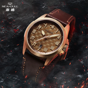 Seagull Goujian Sword Men's Mechanical Watch – 100M Waterproof Luminous