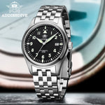 ADDIESDIVE Luxury Men's Business Watch 316L Stainless