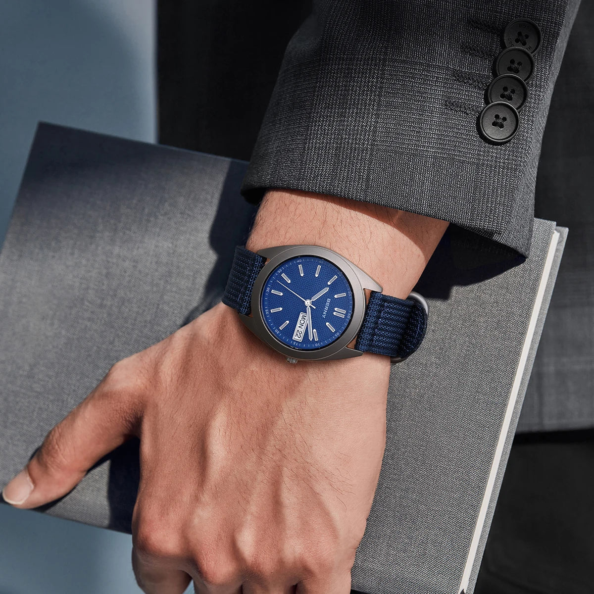 BERNY T2597M Titanium Watch