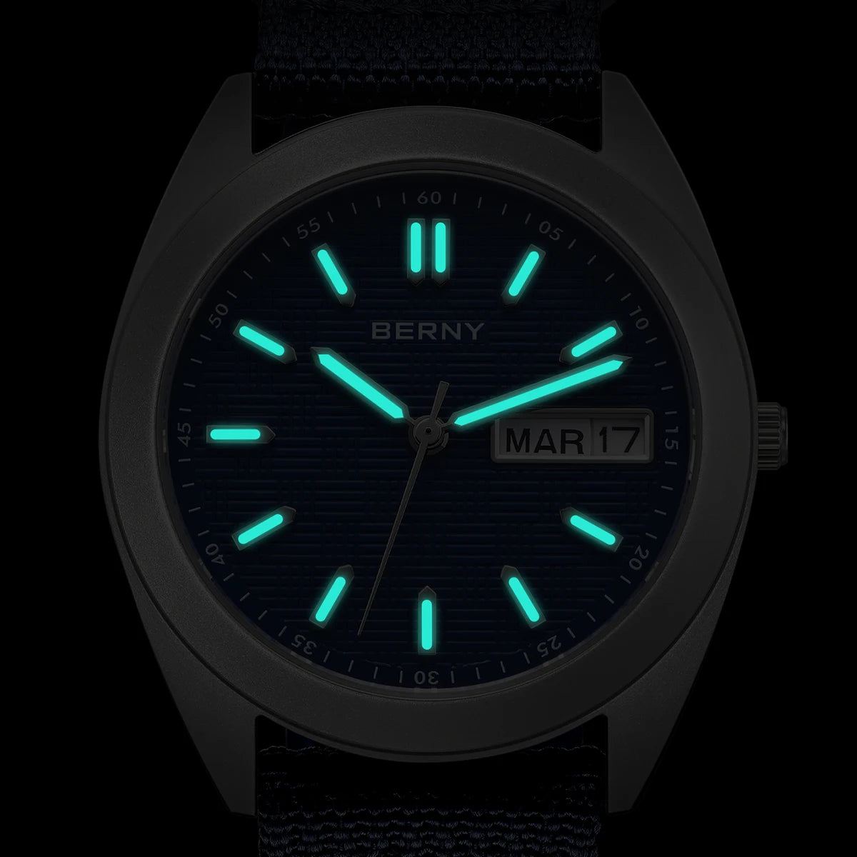 BERNY T2597M Titanium Watch