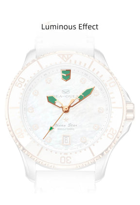 Seagull Ocean Series Pro 1211 Women's Watch – Mother of Pearl Dial 30Bar Waterproof